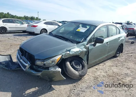 2014 Subaru Impreza 2.0I z USA, uszkodzony, nr VIN JF1GJAA63EH009875
